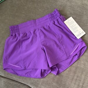 Lululemon Athletica Bold Purple Athletic Shorts